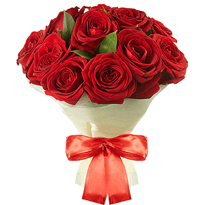 Bouquet of red roses with delivery Stavropol