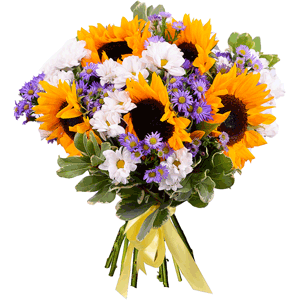 Arrangement of sunflowers with delivery Stavropol