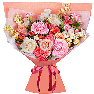 Bouquet in gentle colors with delivery Stavropol