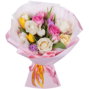 Букет "Поцелуй весны" с доставкой в Ставрополе
