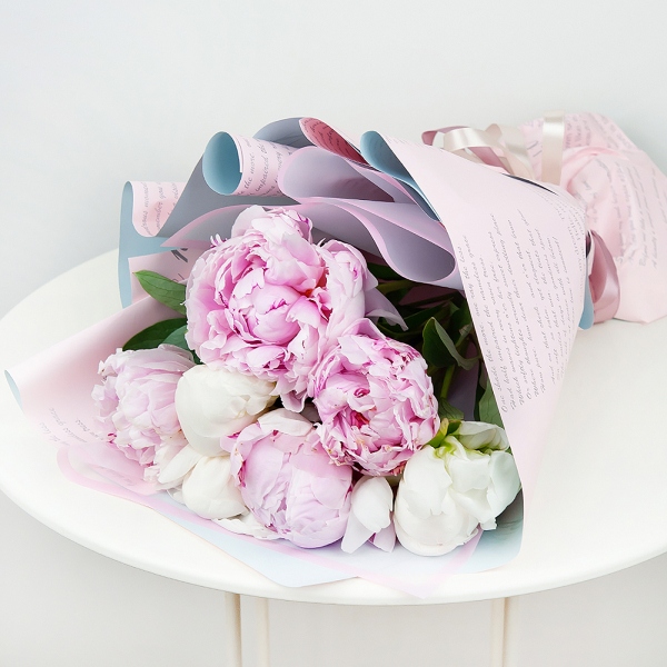 Peony white - 6, Peony white - 7, Wrapping Paper